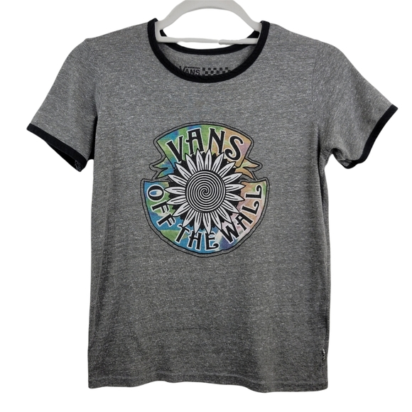 Vans Tops - Vans Off The Wall Baby Textured T-Shirt Size XSmall